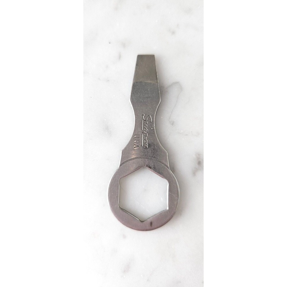 Snap On Tools Screwdriver/Wrench Key Ring Chain Old Logo Vintage (#1)